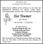eine Anzeige