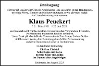eine Anzeige