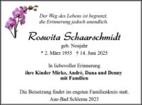 eine Anzeige